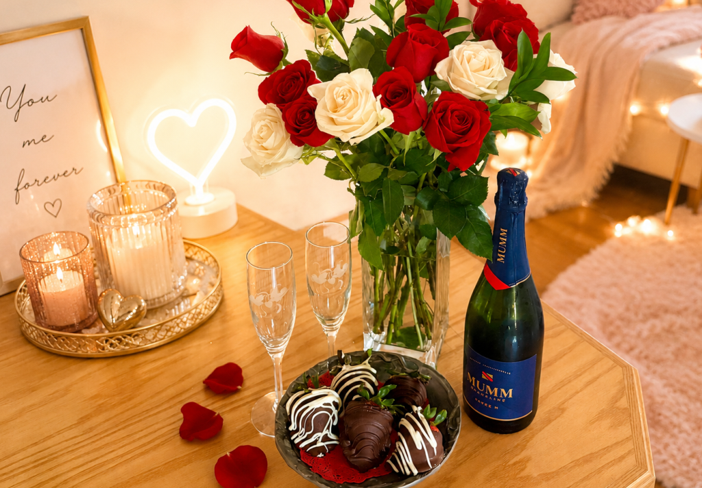 Date night package, romance package, Lubbock date night, Lubbock staycation
